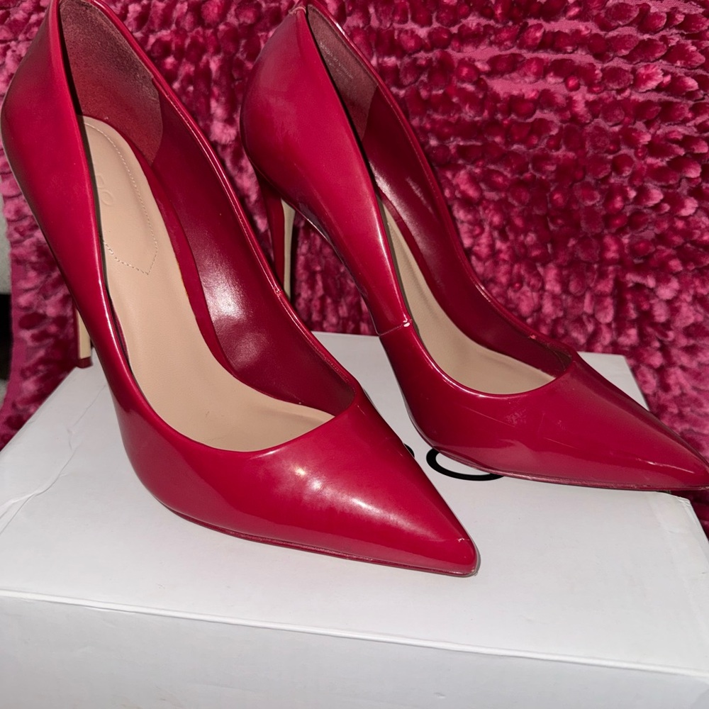 Aldo Bold Red Heels